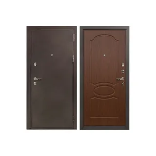 Входная металлическая дверь Лекс 5А Цезарь Береза мореная (панель №12)